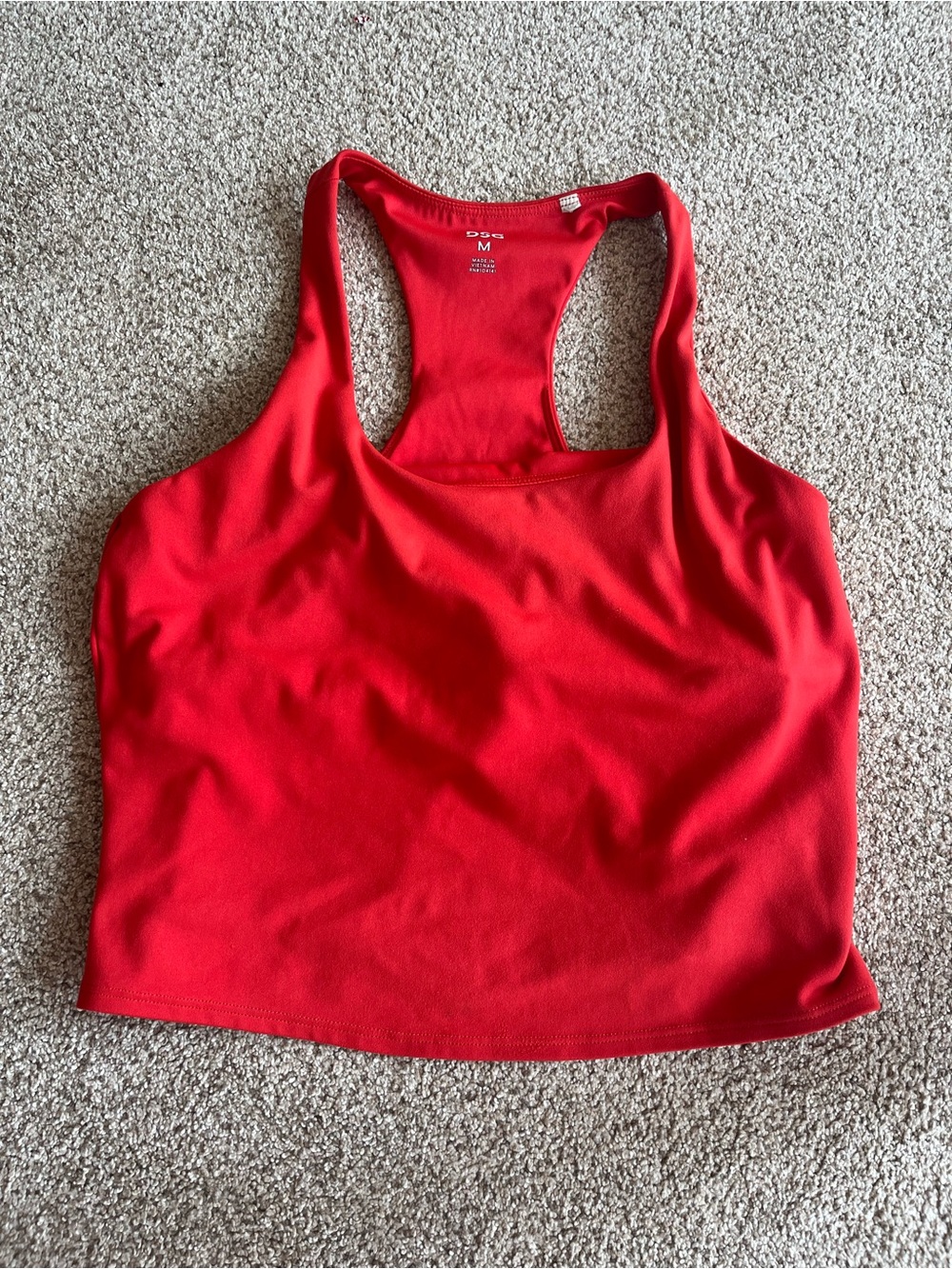 DSG Red Racerback Tank Top